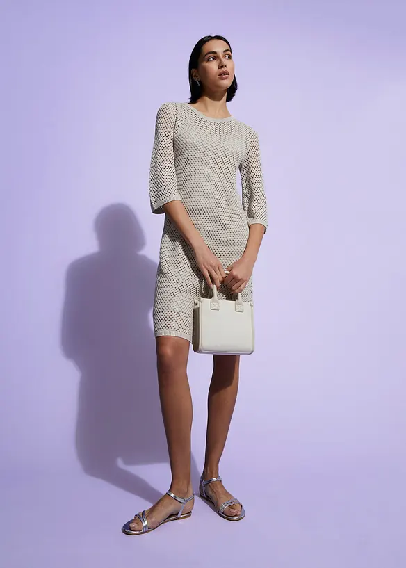 Abito in maglia di viscosa fluente, bonprix
