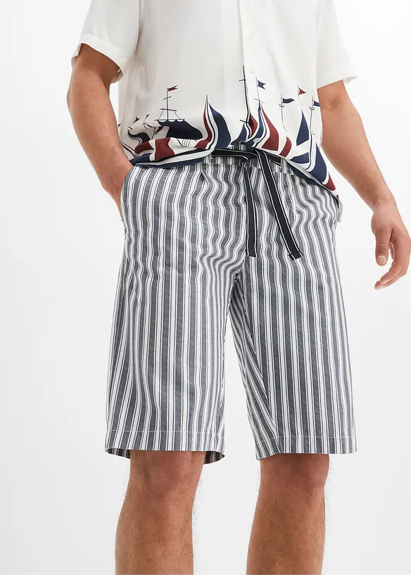 Bermuda chino con pinces, bonprix
