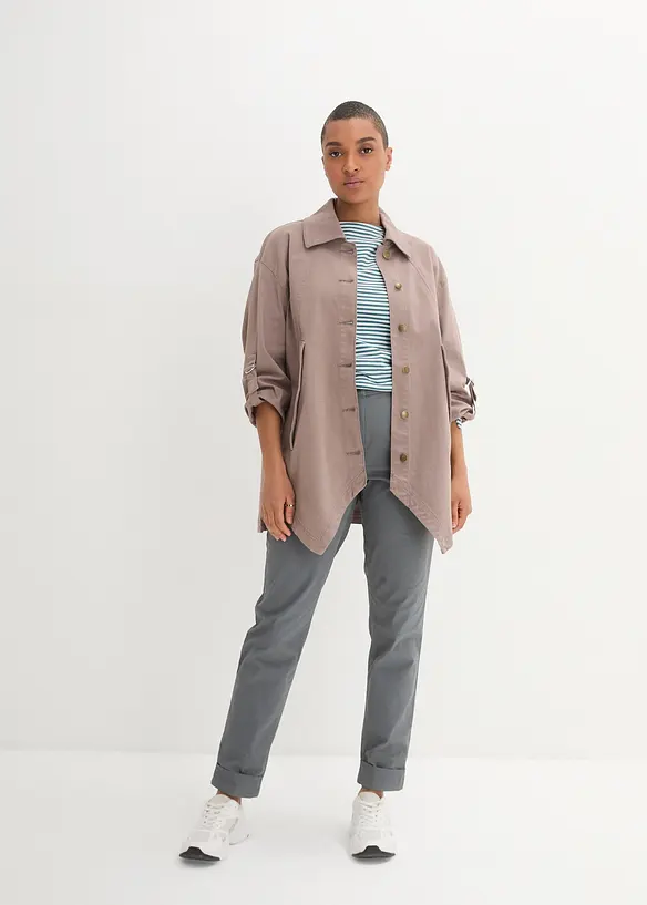 Pantaloni chino alla caviglia in cotone, bonprix