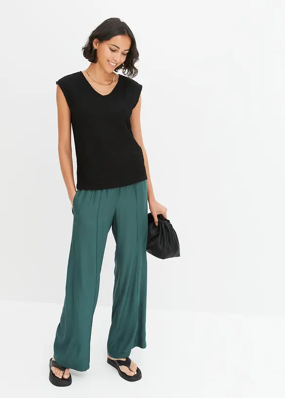 Top in crêpe leggero, bonprix