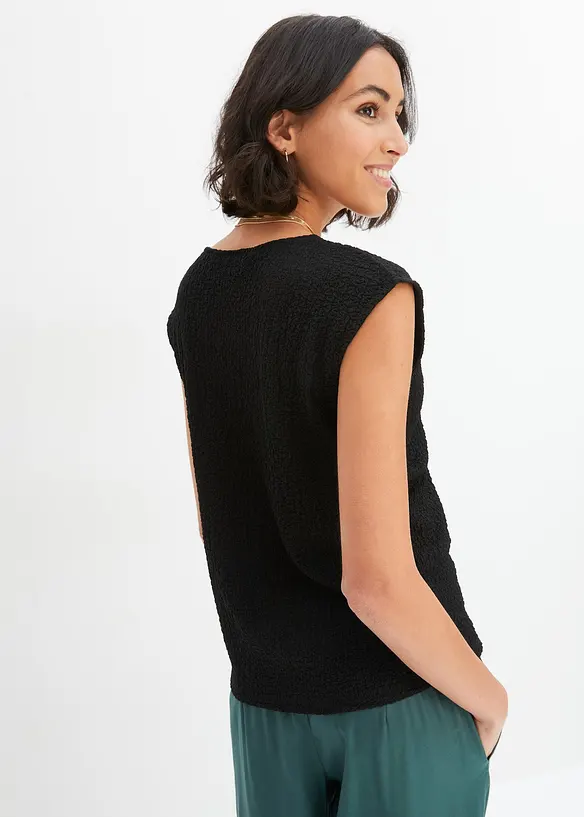 Top in crêpe leggero, bonprix