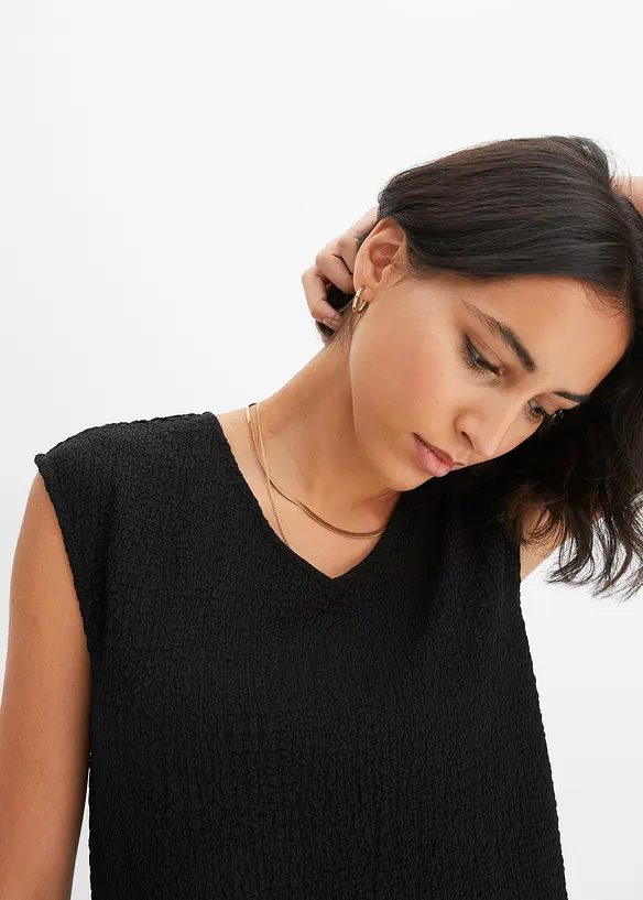 Top in crêpe leggero, bonprix