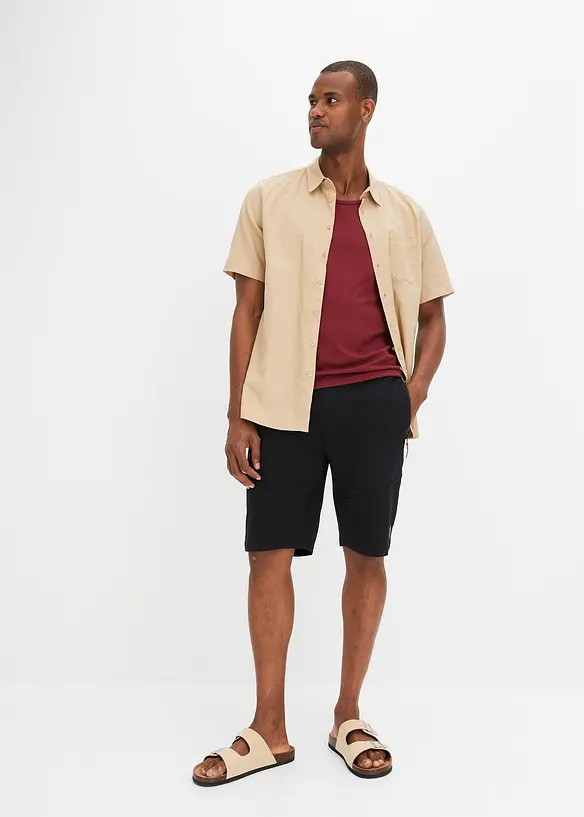 Bermuda in felpa, regular fit, bonprix