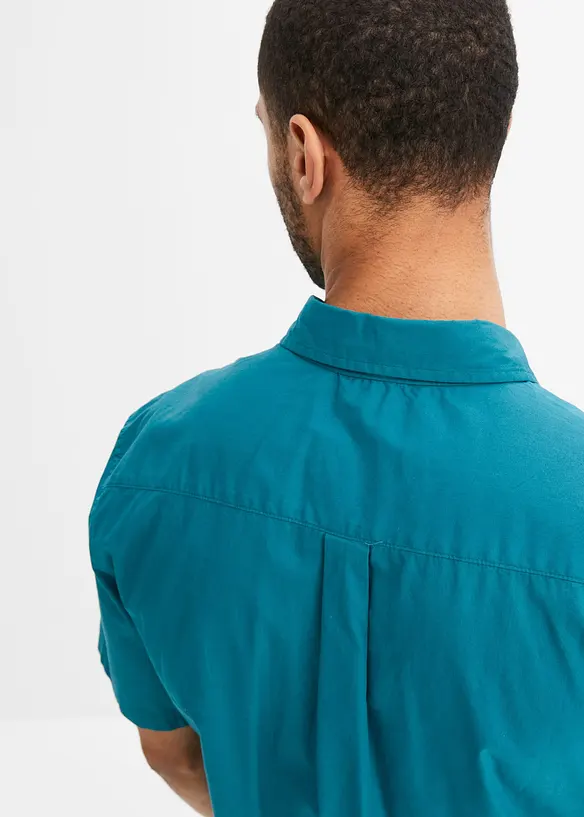 Camicia a maniche corte in puro cotone, bonprix