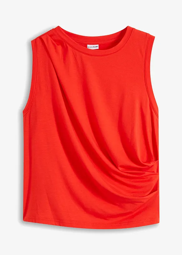 Maglia con drappeggio, bonprix