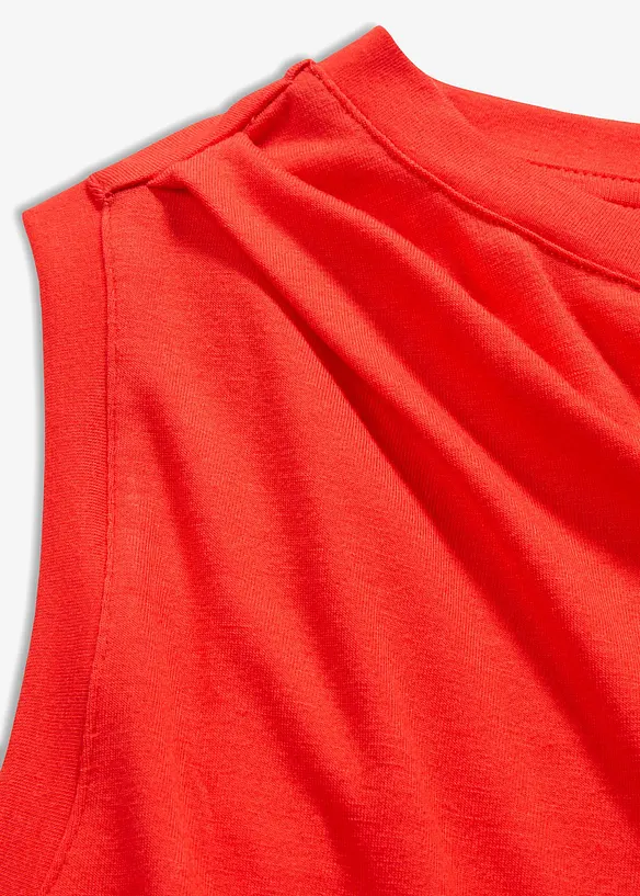 Maglia con drappeggio, bonprix