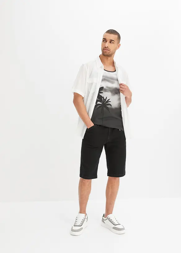 Camicia leggera a maniche corte, bonprix