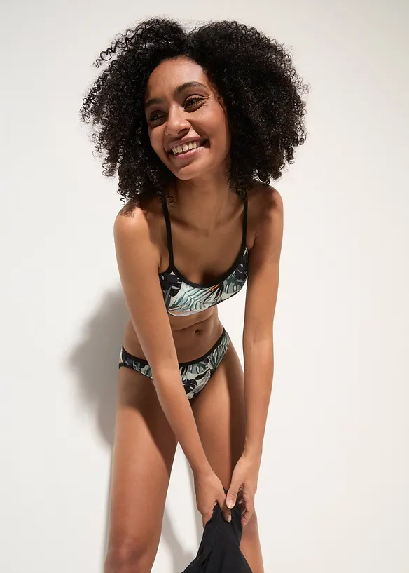 Tankini oversize completo e top extra (set 3 pezzi), bonprix