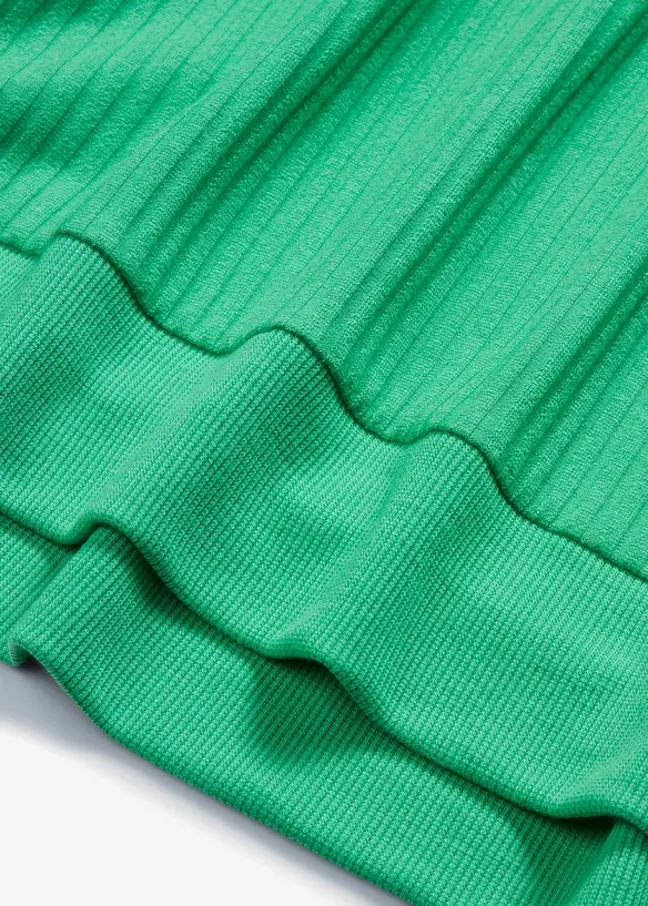 Maglia a coste con maniche a pipistrello, bonprix