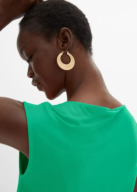 Top in misto viscosa, bonprix