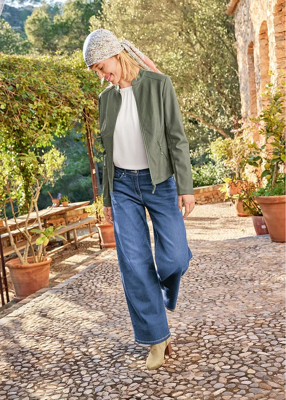 Giacca in similpelle di pura viscosa, bonprix