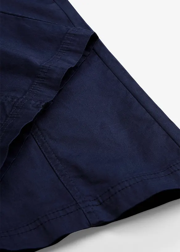 Pantaloni cargo in cotone, vita media, bonprix