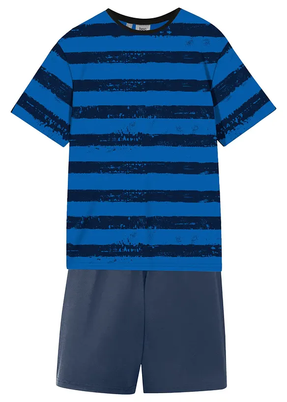 Pigiama estivo con morbido cotone (pacco da 2), bonprix
