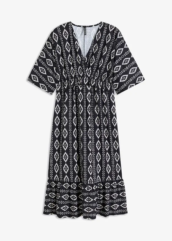 Abito midi in jersey, bonprix