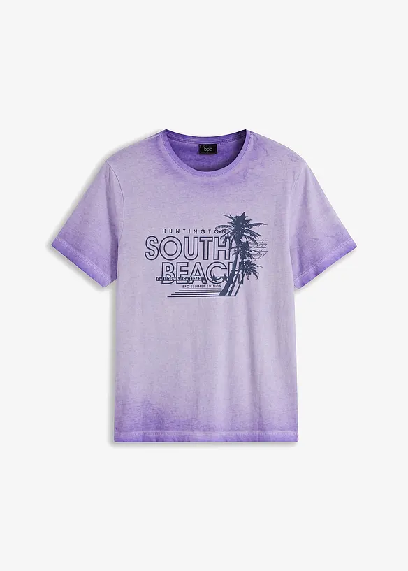 T-shirt in puro cotone biologico effetto lavato, bonprix
