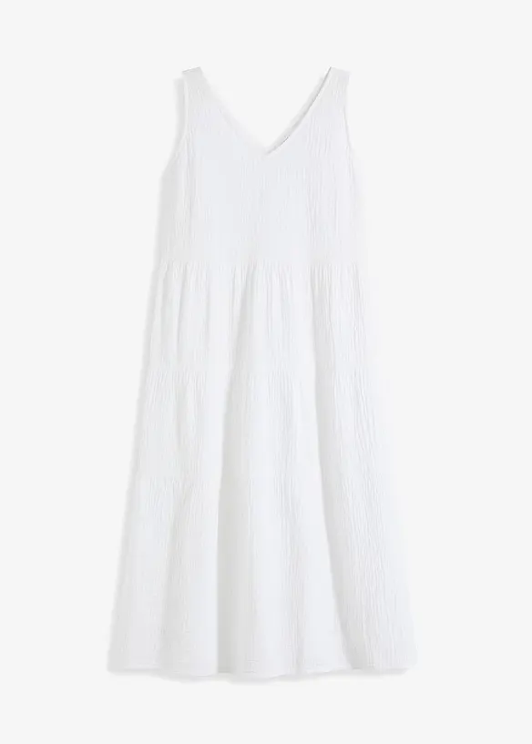 Abito in mussola di puro cotone, bonprix