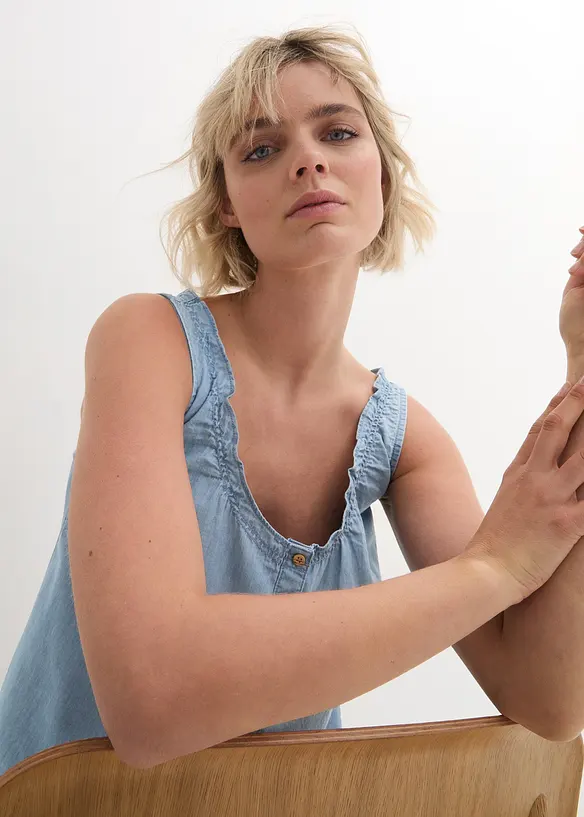Top in jeans, bonprix