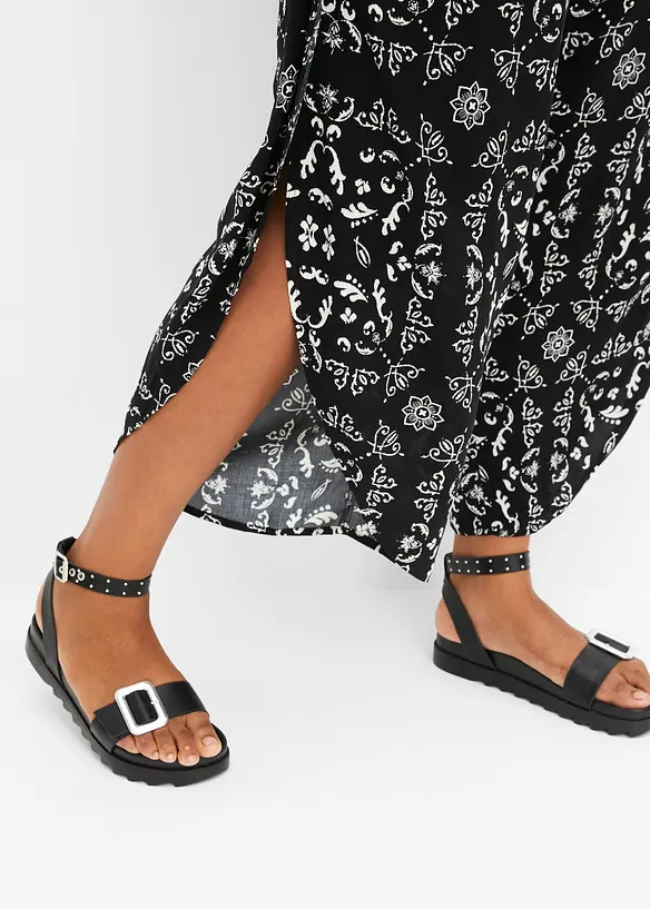 Pantaloni pareo con spacchi, bonprix