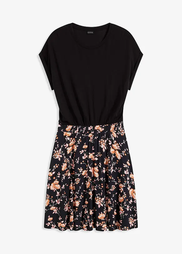 Abito in jersey misto viscosa, bonprix