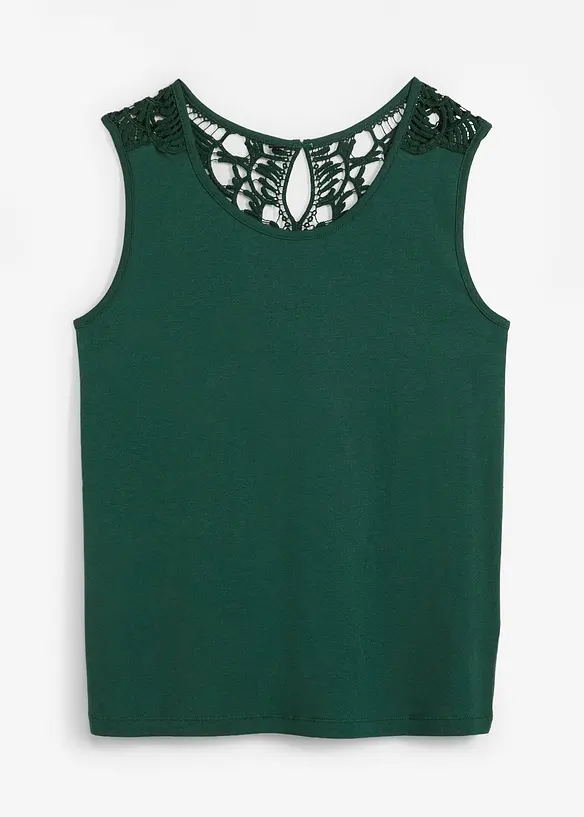 Top con pizzo, bonprix