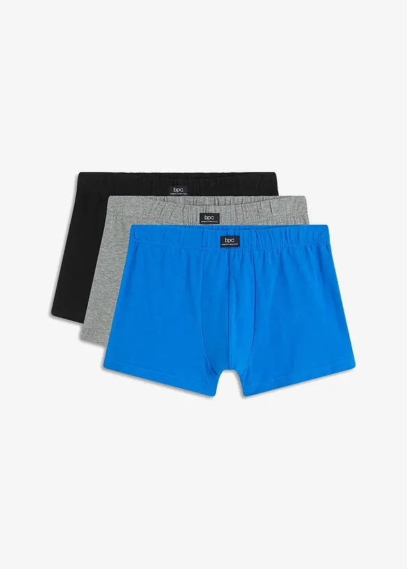 Boxer aderenti con cotone biologico (pacco da 3), bonprix