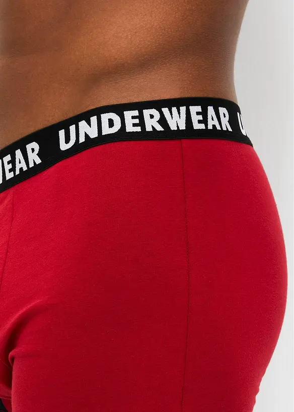 Boxer aderenti con cotone (pacco da 3), bonprix