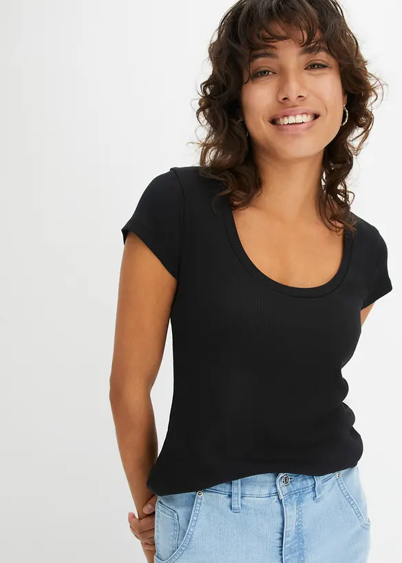 T-shirt in puro cotone biologico, bonprix