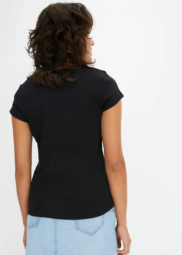 T-shirt in puro cotone biologico, bonprix