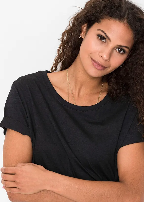 Abito in maglina dalla linea morbida, bonprix