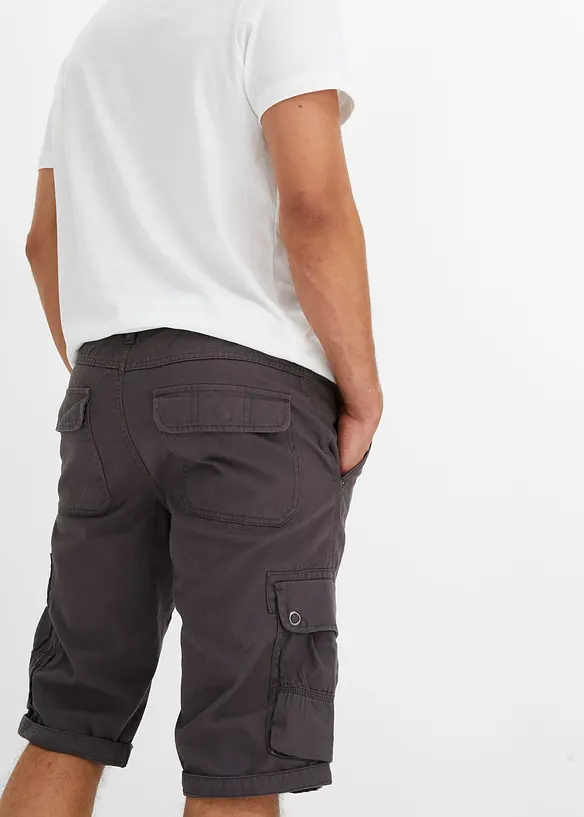 Bermuda cargo in puro cotone, regular fit, bonprix