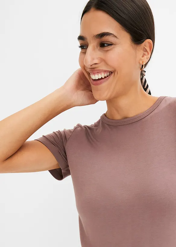 T-shirt in viscosa fluente, bonprix