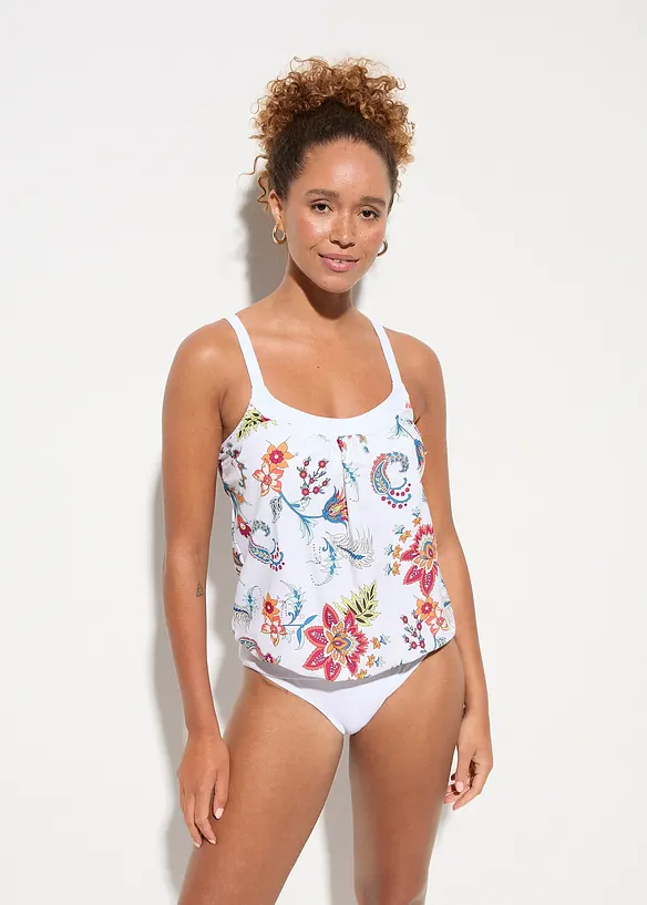 Tankini oversize con spalline regolabili (set 2 pezzi), bonprix