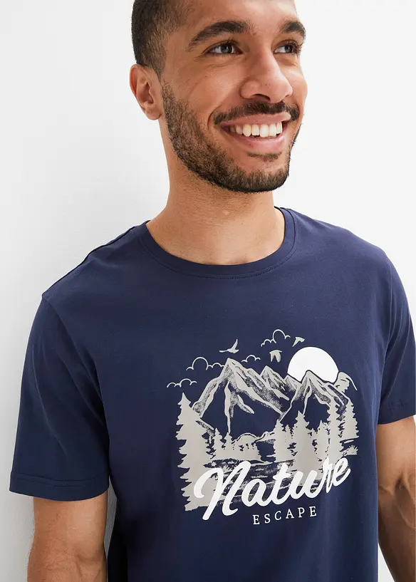 T-shirt in puro cotone biologico, bonprix