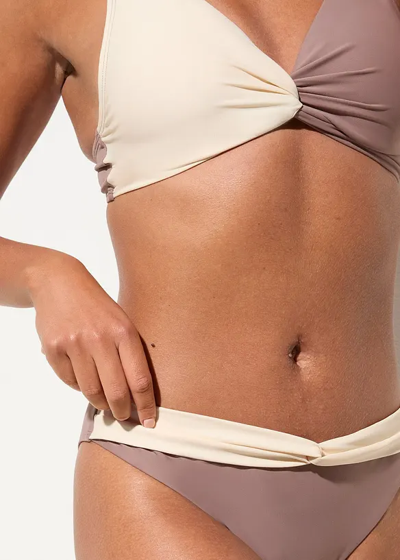 Slip per bikini con dettaglio attorcigliato, bonprix