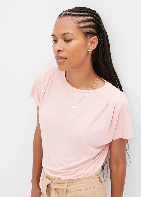 T-shirt con viscosa morbida, bonprix
