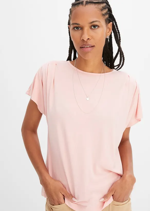 T-shirt con viscosa morbida, bonprix