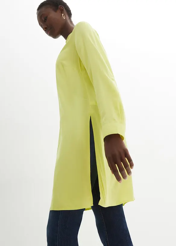 Camicia lunga in viscosa, bonprix