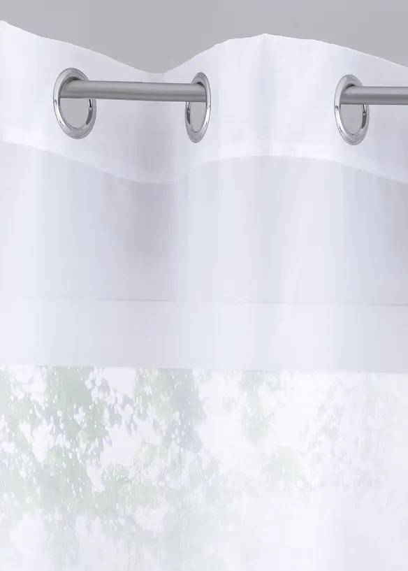 Tenda trasparente in voile leggero (pacco da 1), bonprix