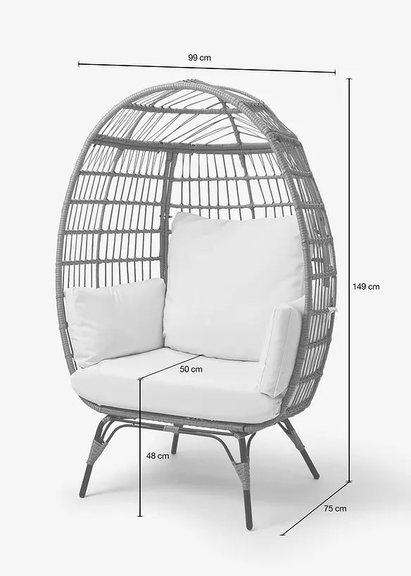 Poltrona da giardino, bonprix