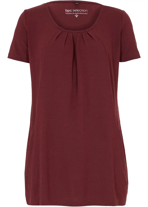 Maglia lunga con viscosa, bonprix