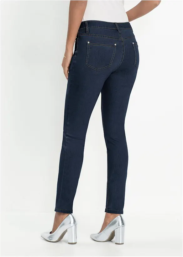 Jeans skinny, vita media, bonprix