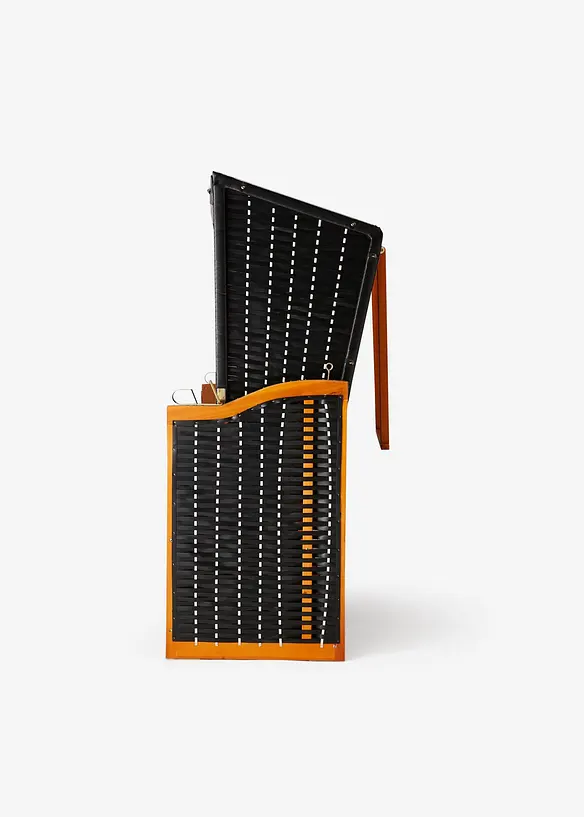 Cesta sdraio con tessuta a quadri, bonprix