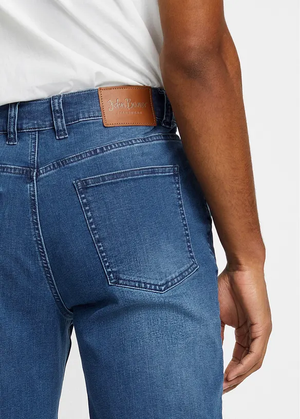 Jeans powerstretch con T400 e taglio comfort classic fit, tapered, bonprix