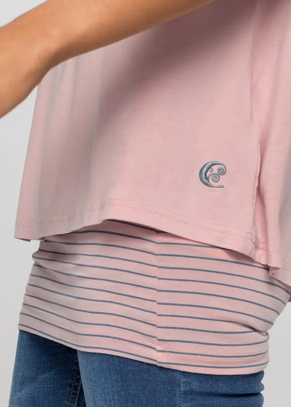 Maglia lunga in morbido misto viscosa, bonprix