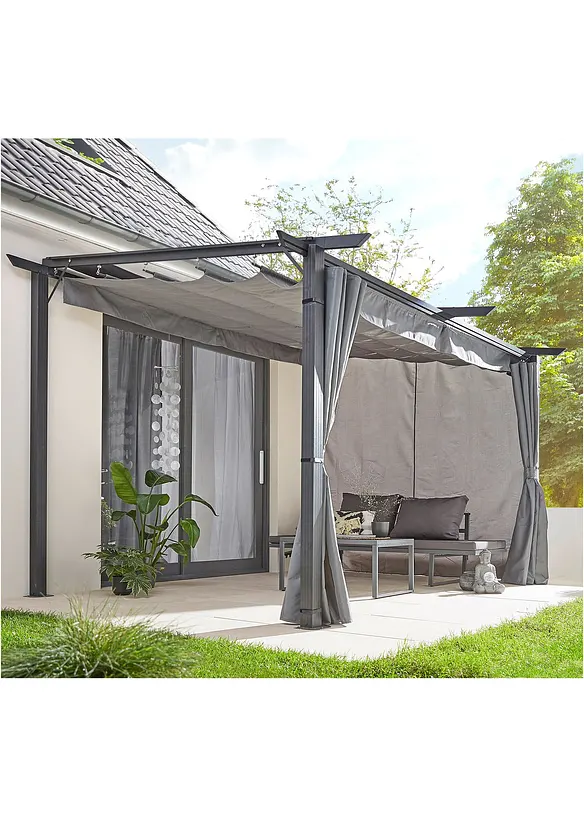 Frangivista per gazebo a parete (set 3 pezzi), bonprix