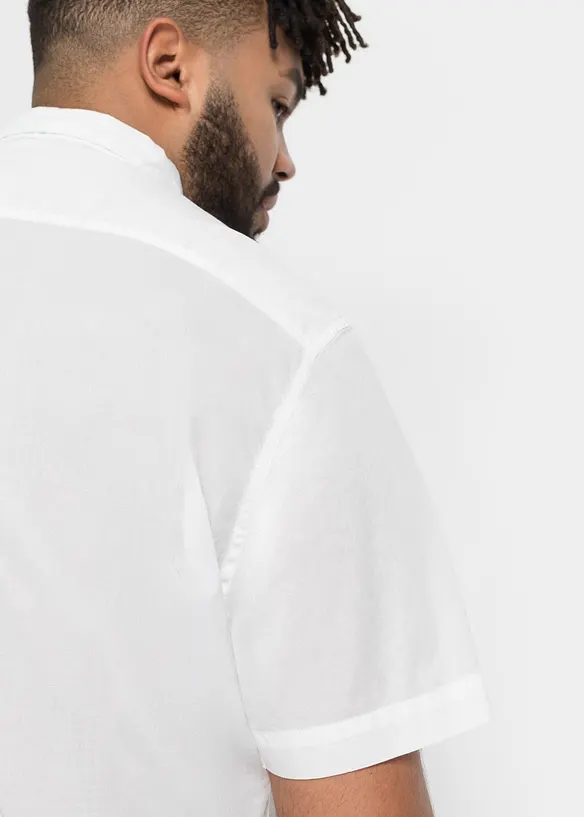 Camicia a maniche corte in puro cotone, bonprix