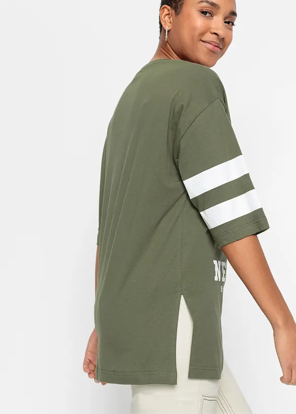Maxi maglia in puro cotone biologico, bonprix