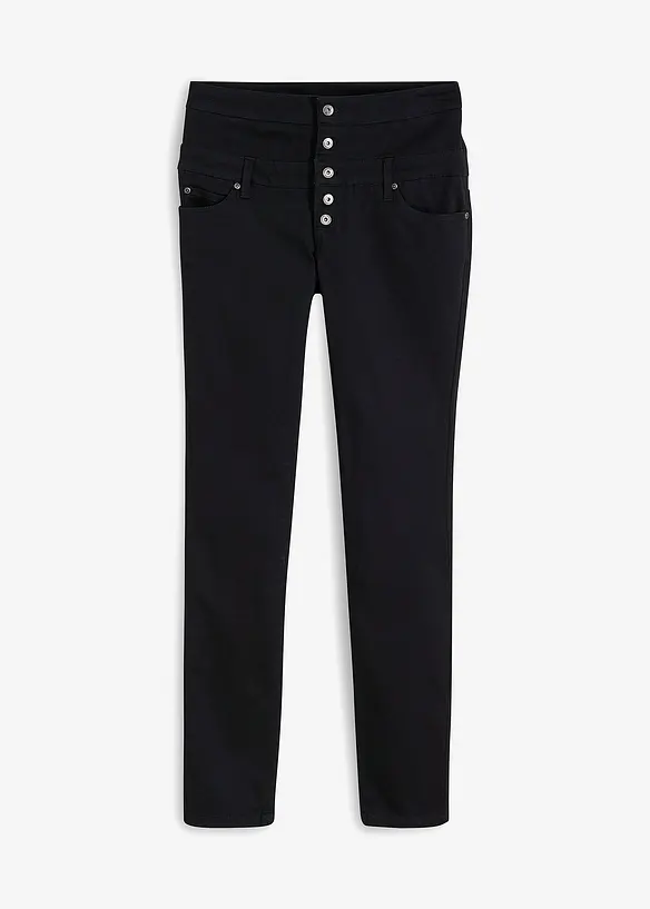 Pantaloni elasticizzati in twill, bonprix