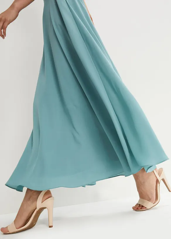 Abito da sera lungo con pizzo, bonprix