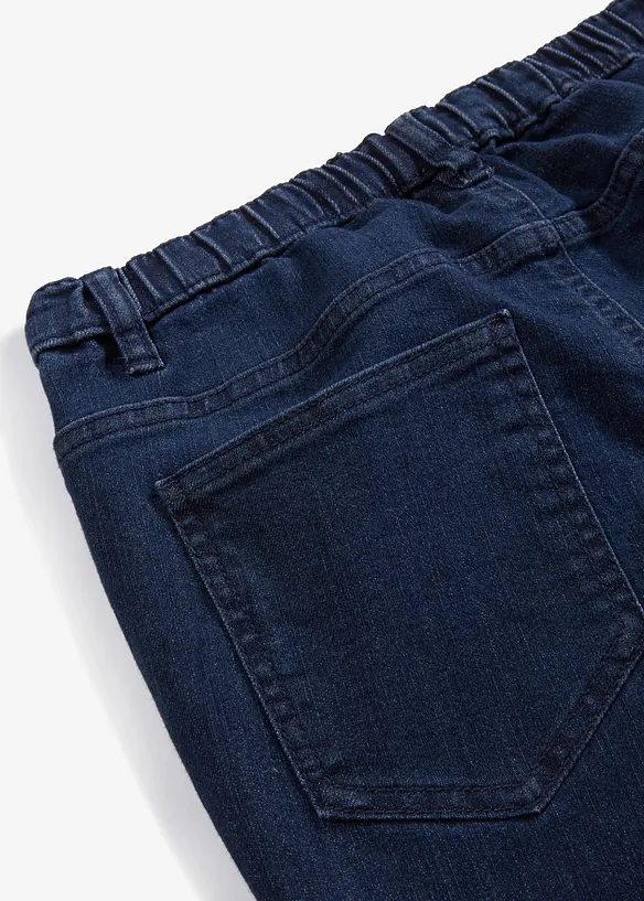 Jeggings skinny con cinta comoda, vita media, bonprix